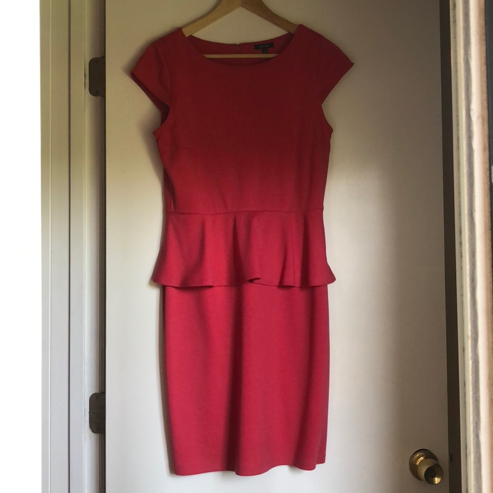 Coral dress